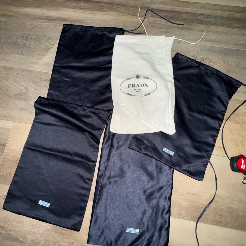 Prada Dustbags Set of 5